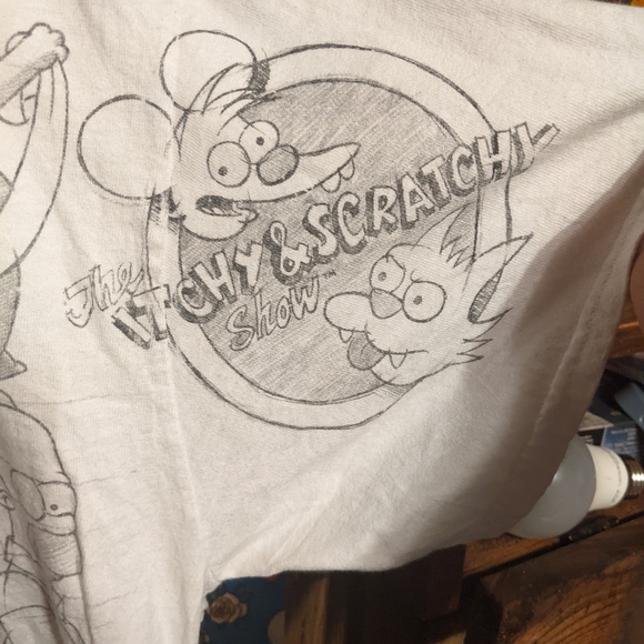 Liquid  blue sketch Simpson shirt very clean art design - Picture 3 of 4